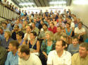 Full house on the glassback ...