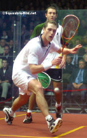 Palmer and White in the World Open final ...