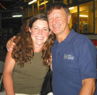 Natalie Pohrer with Ken Deayton