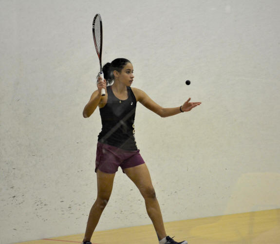 Nour Heikal in action