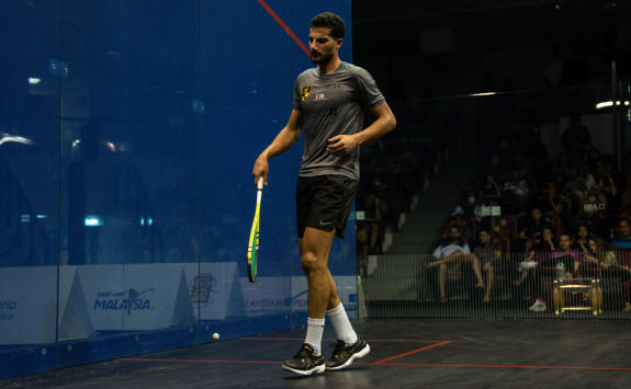 No.3 seed Mazen Hesham