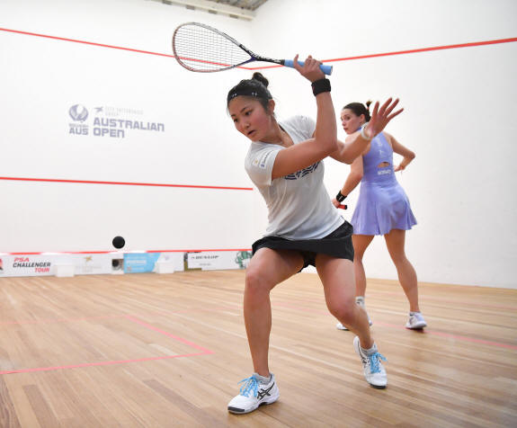 Satomi Watanabe in action at the University of Sydney