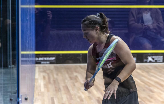 Lucy Beecroft in action in Houston