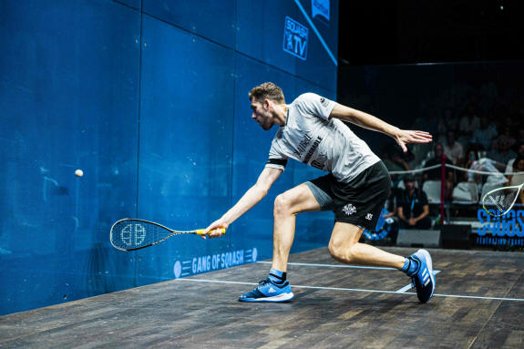 Rory Stewart in action at the Open de France de Nantes