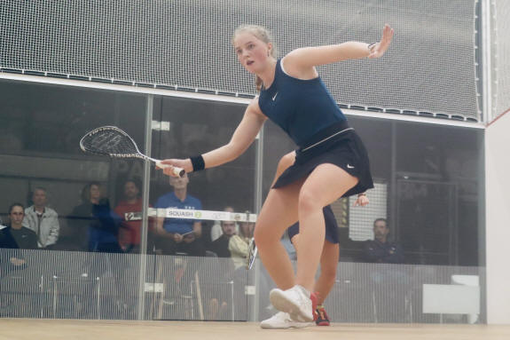 Klara Moller in action in Angers