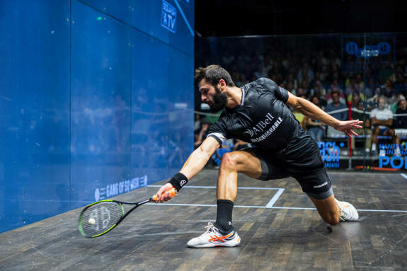 George Parker in action at the Open de France de Nantes in September 2022