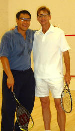 Keep your racket up!