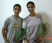 Omneya Abdel Kawy and Sara Badr