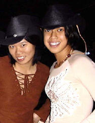 Sharon Wee & Nicol David at the Texas Open ...