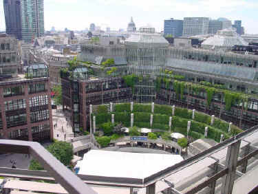 Looking at London (you can just see the London Eye to the left of St Paul's