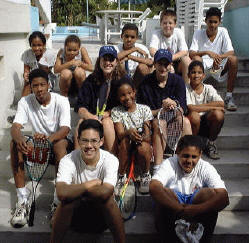 Natalie & Sabine meet Jamaica's top juniors
